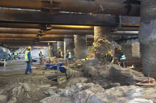 THESSALONIKI METRO – ATTIKO METRO reference to the strong protests of the persons engaged in the archaeological excavations