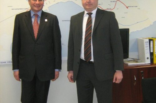 THESSALONIKI METRO – British ambassador’s visit to Thessaloniki Metro