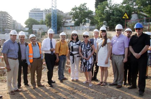 THESSALONIKI METRO – Presentation of the Thessaloniki Metro Project to a Group of European Parliament MPs