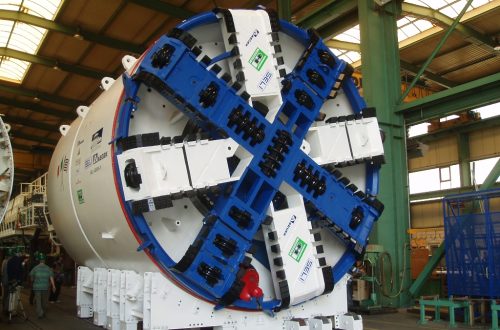 THESSALONIKI METRO – The second TBM machine is in his way to FLEMING Station