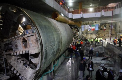 THESSALONIKI METRO – Breakthrough of the Second TBM at EFKLIDIS Station