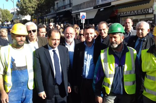 ΑΤΤΙΚΟ ΜΕΤΡΟ: Παράδοση σε κυκλοφορία της οδού Ελ. Βενιζέλου, στο Δήμο Αγίας Βαρβάρας, παρουσία του Υπουργού Υποδομών και Μεταφορών κ. Χρήστου Σπίρτζη