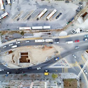 ΝΣΣ, νότια είσοδος και ΝΔ φρεάτιο
