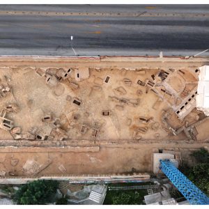 Σταθμός Σιντριβάνι, ανατολικό νεκροταφείο, ρωμαϊκές και ελληνιστικές ταφές
