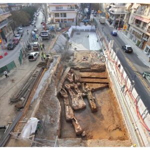 Σταθμός Φλέμινγκ, ρωμαϊκό νεκροταφείο