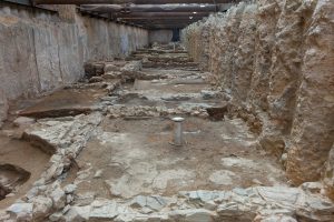 AGHIA SOPHIA Station – South part of the station box – Separating structures dating to the Hellenistic Period