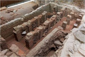 AGHIA SOPHIA Station – South entrance – Fire chamber for baths