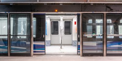 Metro Thessaloniki, works in progress developed by Attiko Metro, photographed by © Pygmalion Karatzas.