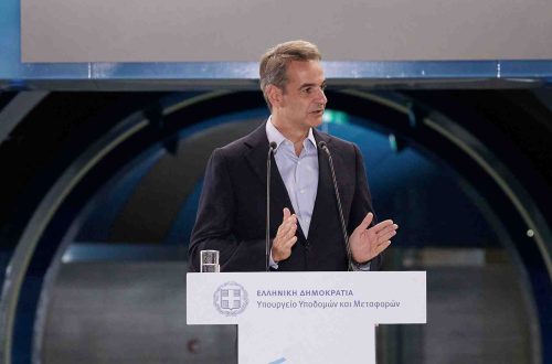 MANIATIKA, PIRAEUS and DIMOTIKO THEATRO Stations of Metro Line 3 Extension to Piraeus were handed over to the public in the presence of Prime Minister Kyriakos Mitsotakis