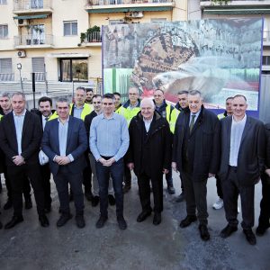 “Athena” Tunnel Boring Machine on Metro Line 4 has completed its journey.