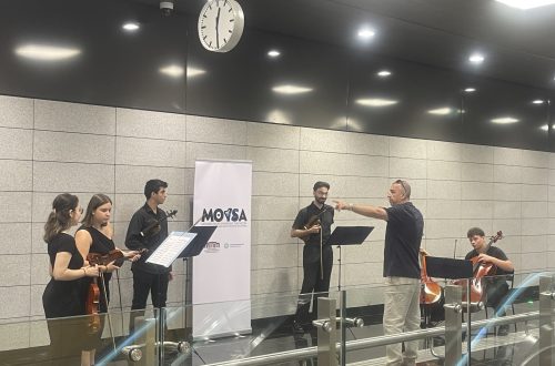 Melodic Moments on the Thessaloniki Metroto celebrate World Music Day